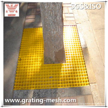 Grille FRP / GRP moulée pour arbre (ISO)